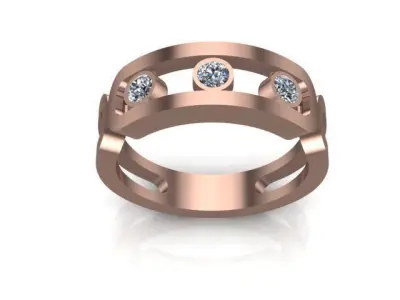 Messika ring 58 3D print model