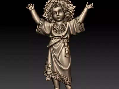 Jesus Divino Nino 3D print model