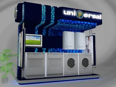 Stand Display Products a383b 3D model