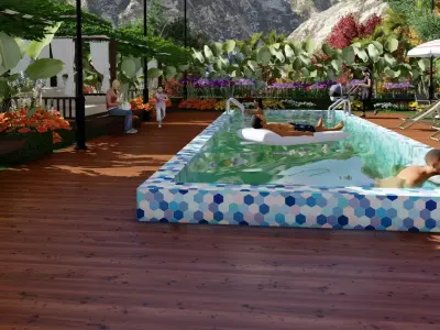 swimming pool 3D model get