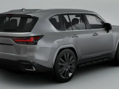 Lexus LX 600 2022  3D model