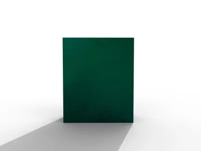 Steel cabinet Low-poly 3D model