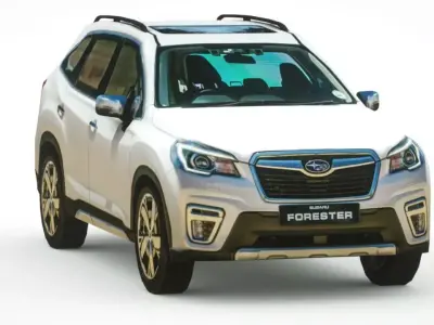 Subaru Forester 2019 Low-poly 3D model