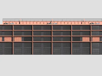 Building office  Free 3D model