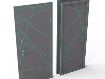 Qoanvi Door 3D model
