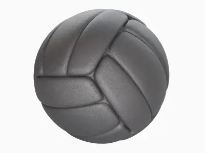 Simple Volleyball Ball 09 3D model