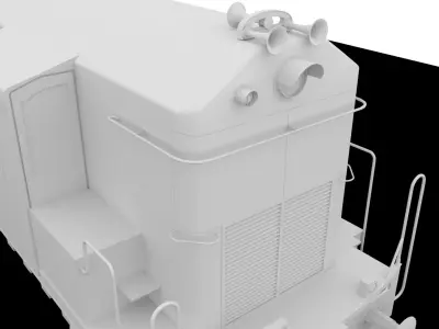 Diesel Engine 3D model V1