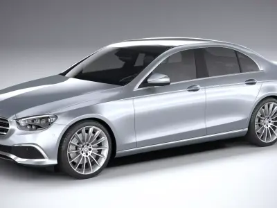 Mercedes E-Class Sedan 2021 3D model
