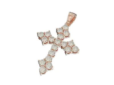 CROSS PENDANT 3D print model