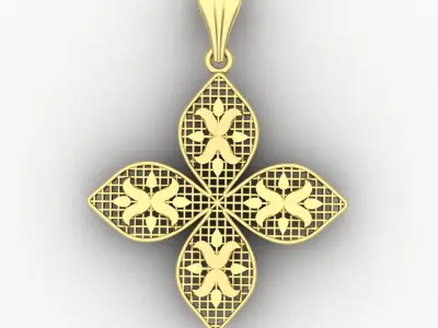 fusion pendant 01 3D print model