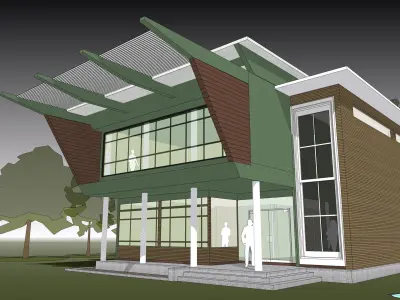 Small Office 3D model