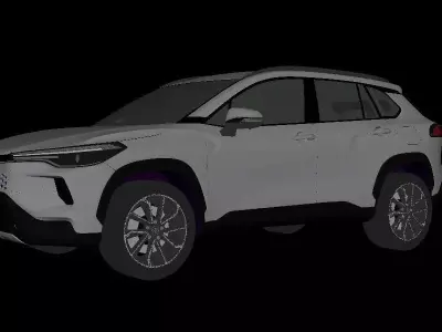 toyota corolla cross 5 2025 3D model