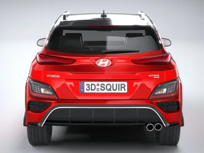 Hyundai Kona N-Line 2021 3D model