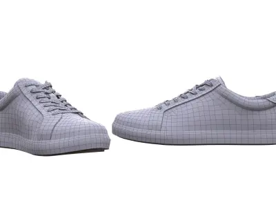 Sneakers Low-poly 3D model