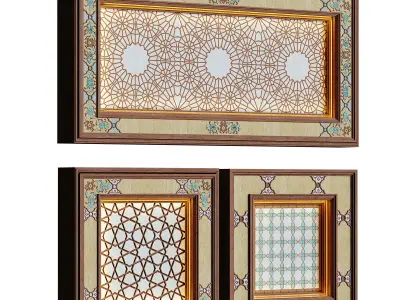  islamic set 585 3D model
