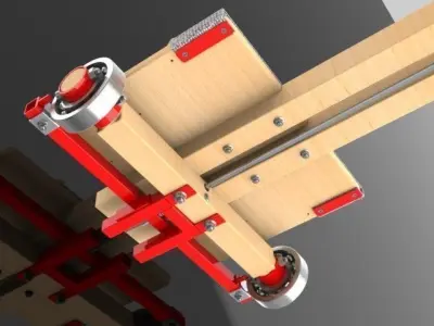 Carrinho de rolamento - cart rolling 3D print model