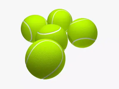 Tennis Ball Free Free low-poly 3D model