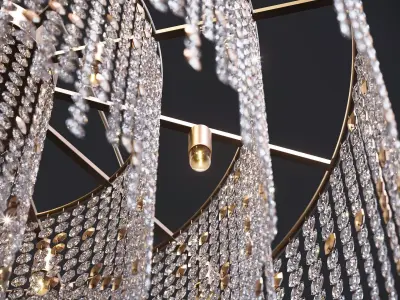 Based on the Varsovia Suspension Light by Castro Lighting 3D model