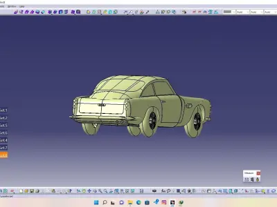 Aston martin DB5 Grandtourer 3D model