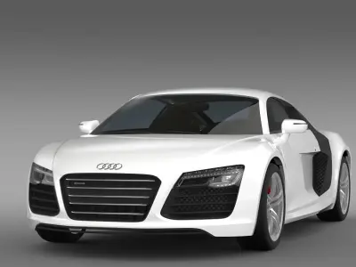 Audi R8 V10 2013 3D model