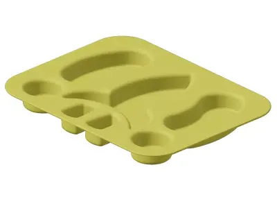 Plastic Premium Rocket Plate 3D model