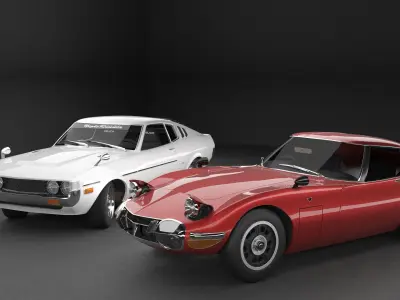 toyota pack 3D model