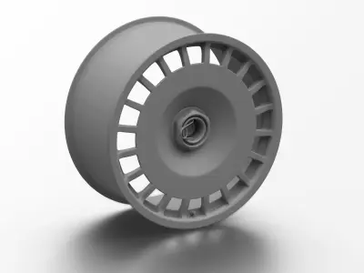 OZ Racing Magnesium Rim DTM E30 3D Model 3D model