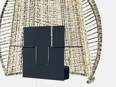 MANALG Wall lamp Low-poly 3D model