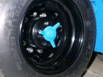 FELGENSPINNER TAMIYA TRUCK LKW RC TUNING  FELGEN AUTO 3D print model