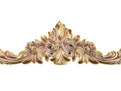 Classic carved 215 3D model