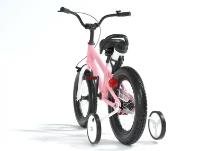 bicycle 3D model by crossdoe from CGTrader (Animated)
