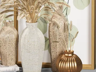 decorative set01 3D model