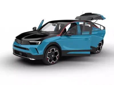 Vauxhall Mokka 2021 HQ 3d model 3D model