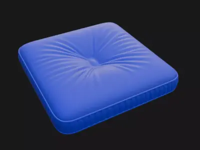 Cushion 3d model 3D model