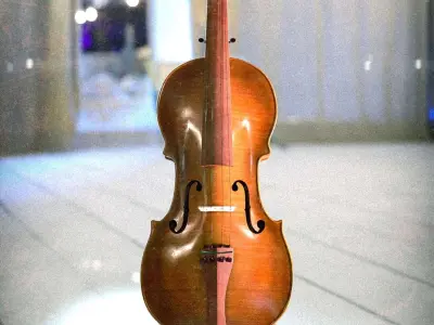 Violin 3D model