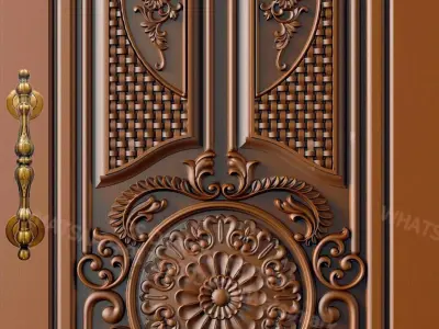 door design new door moddel 3D model