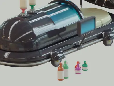 Medical Pod 3D model