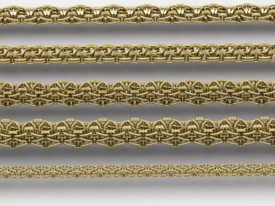 Byzantine chains 02 3D print model