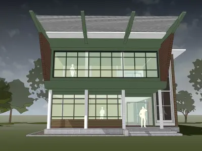 Small Office 3D model