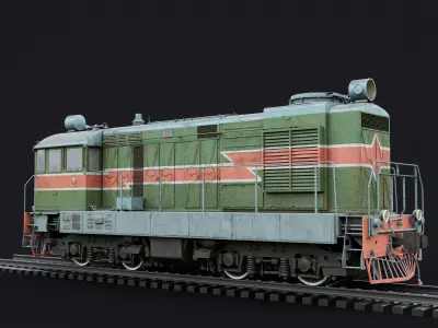 Ganz DVM-4 Low-poly 3D model
