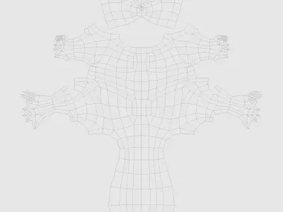 Squirrel Low-poly 3D model