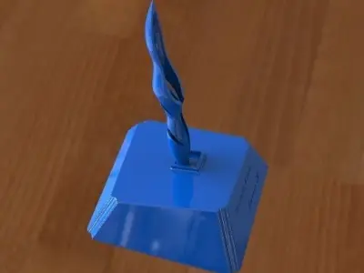 Italics Winner Trophy 1 Free 3D model