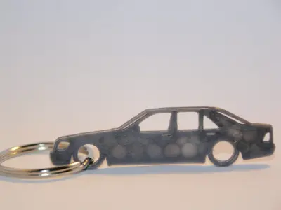 Mercedes-Benz w140 3D print model