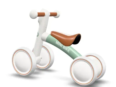 BELEEV B1 balance bike 3D model