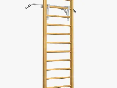 Gymnastic Ladder 3D model