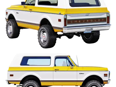 Chevrolet K5 blazer 1969 3D model