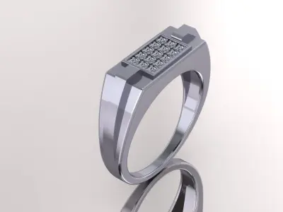Gents ring 3D print model