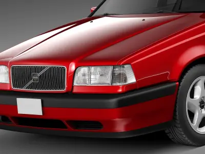 Volvo 850 Sedan EU 1991-1997 3D model