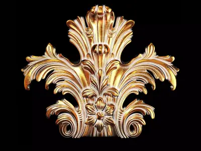 Classic carved 028 3D model