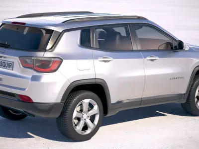 Jeep Compass 2018 3D model
